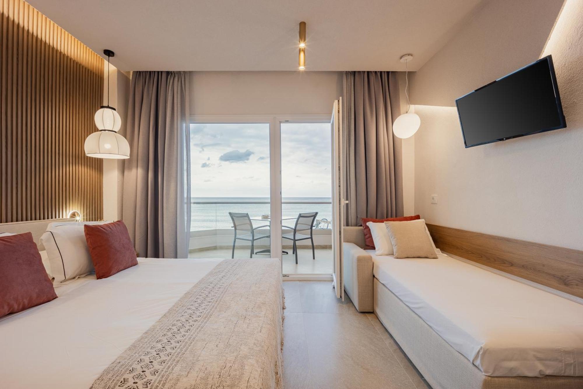 Anna Beach Suites Limenaria  Bagian luar foto