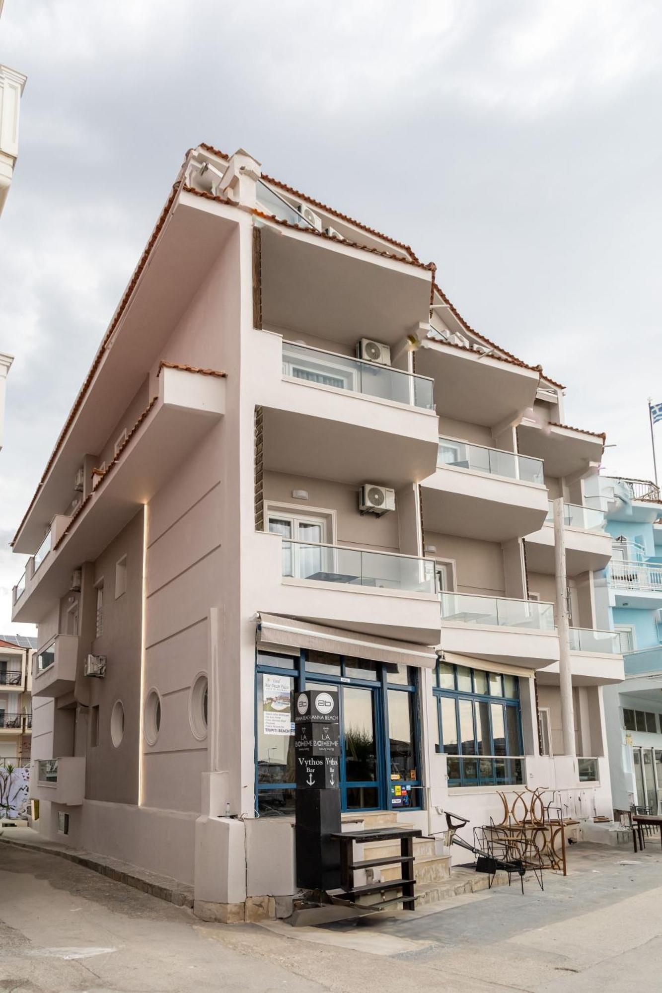 Anna Beach Suites Limenaria  Bagian luar foto
