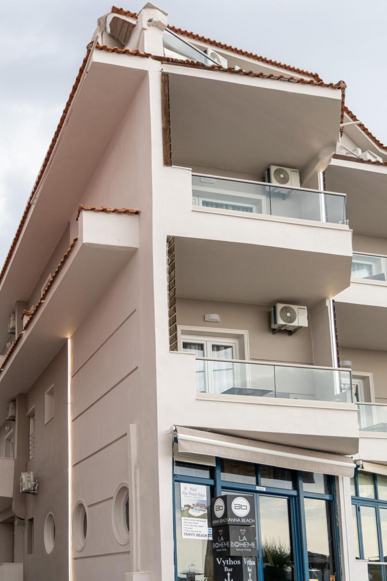 Anna Beach Suites Limenaria  Bagian luar foto
