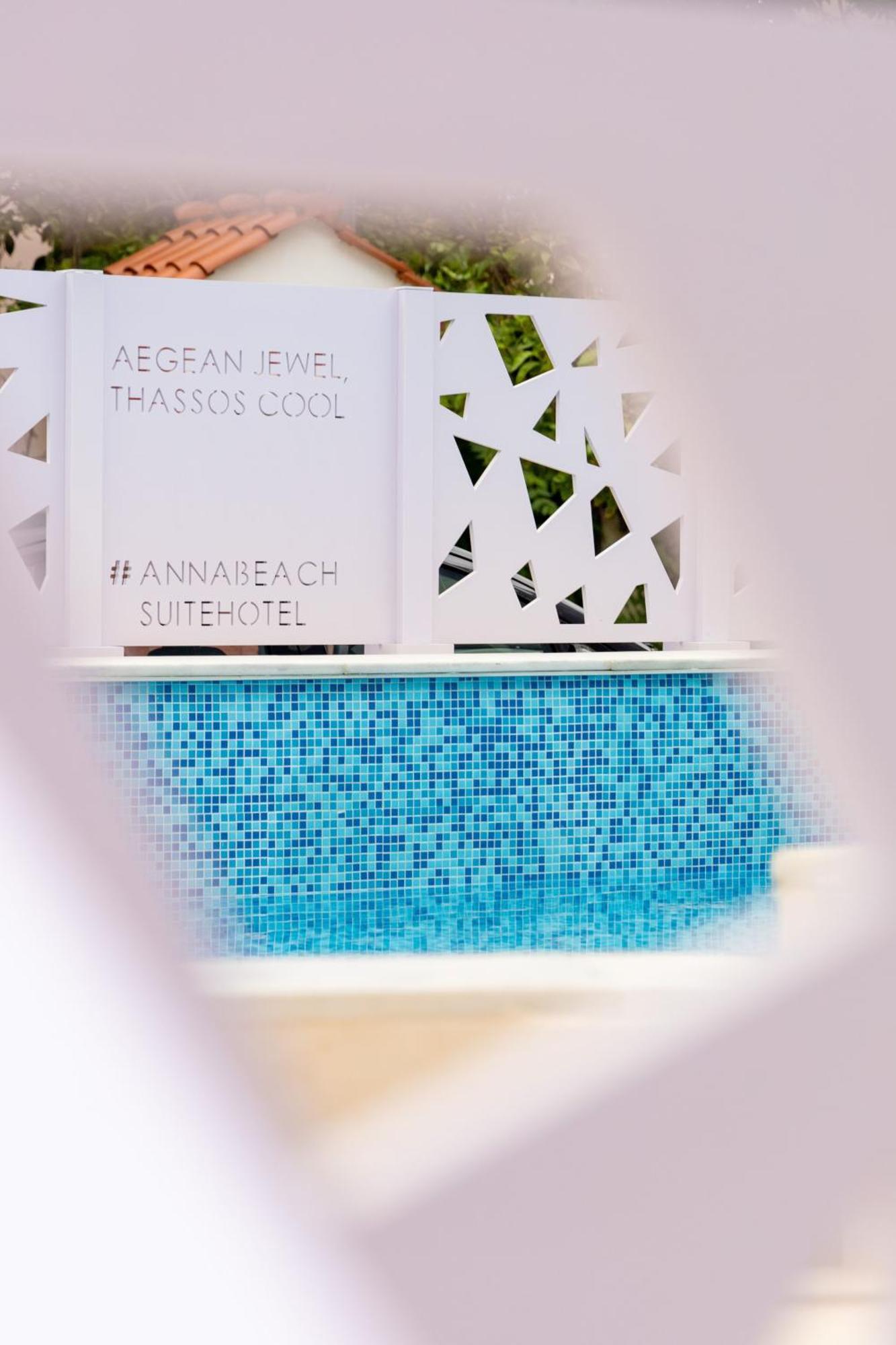 Anna Beach Suites Limenaria  Bagian luar foto